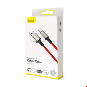  کابل تبدیل سوپر فست USB به TYPE-C باسئوس مدل CATKLF-VA09