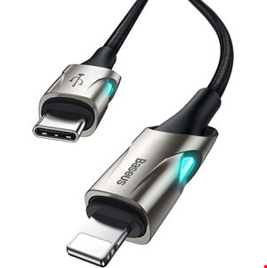  کابل تبدیل USB-C به لایتنینگ باسئوس مدل CATLYY-01 طول 1 متر