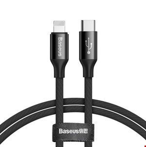  کابل تبدیل USB-C به لایتنینگ باسئوس مدل CATLYW طول 1متر
