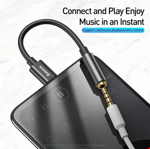  مبدل USB-C به AUX باسئوس مدل CATL54-0G