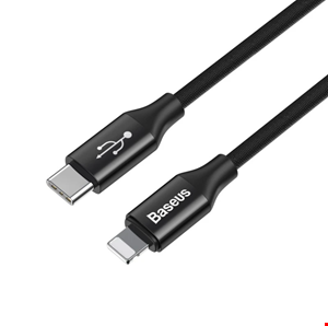  کابل تبدیل USB-C به لایتنینگ باسئوس مدل CATLYW طول 1متر