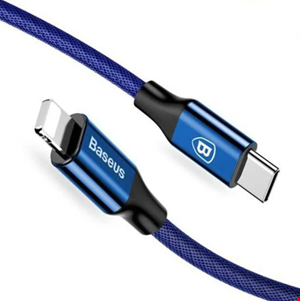  کابل تبدیل USB-C به لایتنینگ باسئوس مدل CATLYW طول 1متر