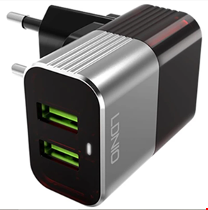  شارژر دیواری الدینیو مدل A2206 همراه با کابل میکرو USB