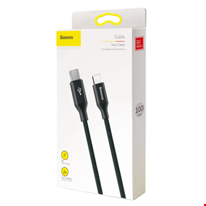 کابل تبدیل USB-C به لایتنینگ باسئوس مدل CATLYW طول 1متر