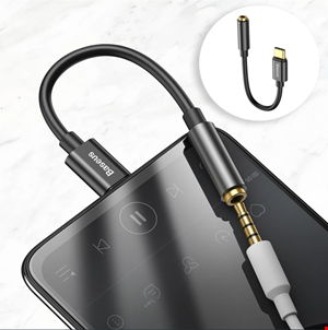  مبدل USB-C به AUX باسئوس مدل CATL54-01