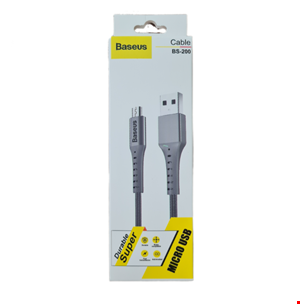  کابل شارژ میکرو یو اس بی باسئوس مدل BS-200