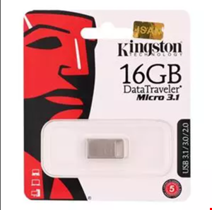  فلش مموری Kingston 16GB مدل DT micro 3.1