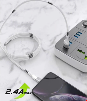  کابل تبدیل USB به لایتنینگ باوین مدل CB-196 طول 1 متر