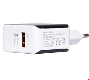  شارژر دیواری ویوز (VEEUZZ) مدل V006 با کابل Micro-USB