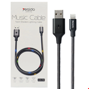  کابل تبدیل USB به لایتنینگ یسیدو مدل CA-T6 طول ۱.۲ متر