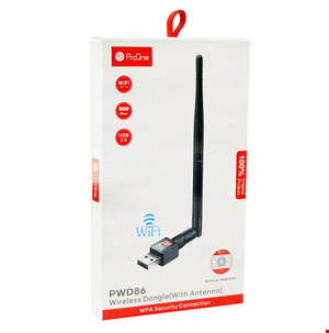  کارت شبکه بی سیم USB  پرووان مدل PWD86