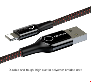  کابل تبدیل USB به لایتنینگ باسئوس مدل CALCD-01 طول 1 متر