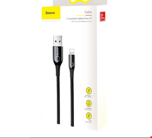  کابل تبدیل USB به لایتنینگ باسئوس مدل CALCD-01 طول 1 متر