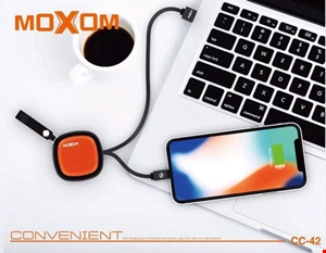  کابل تبدیل USB به  IOS موکسوم مدل CC-42 طول 0.9 متر