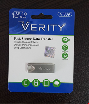  فلش مموری وریتی مدل V809 ظرفیت 32 گیگابایت