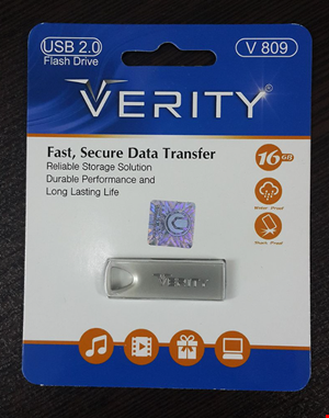  فلش مموری وریتی مدل V809 ظرفیت 16 گیگابایت