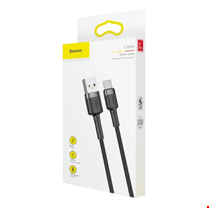  کابل تبدیل USB به USB-C باسئوس مدل CATKLF-BG1 Cafule طول 1 متر