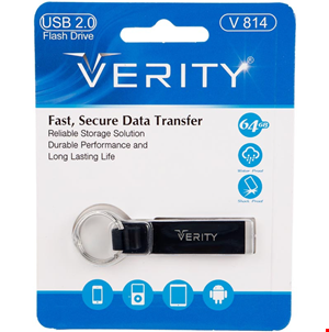  فلش مموری وریتی مدل V814 USB3.0 ظرفیت 64 گیگابایت