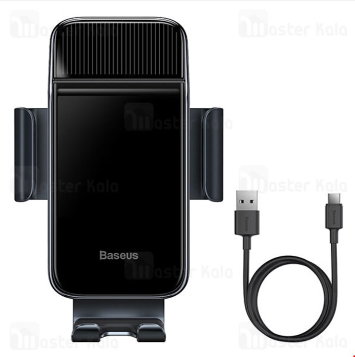 هولدر دوچرخه و موتور هوشمند بیسوس Baseus Smart Solar Power Wireless Holder SUZG010001 خورشیدی