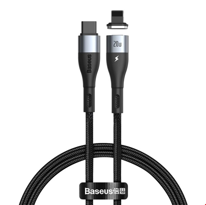 کابل تبدیل USB-C به لایتنینگ بیسوس مدل CATLXC-01 طول 1 متر