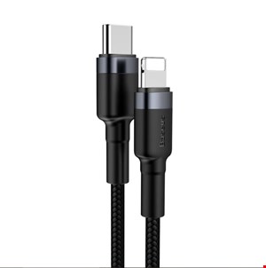 کابل تبدیل USB-C به لایتنینگ باسئوس مدل CATLKLF-G1 Cafule طول 1 متر