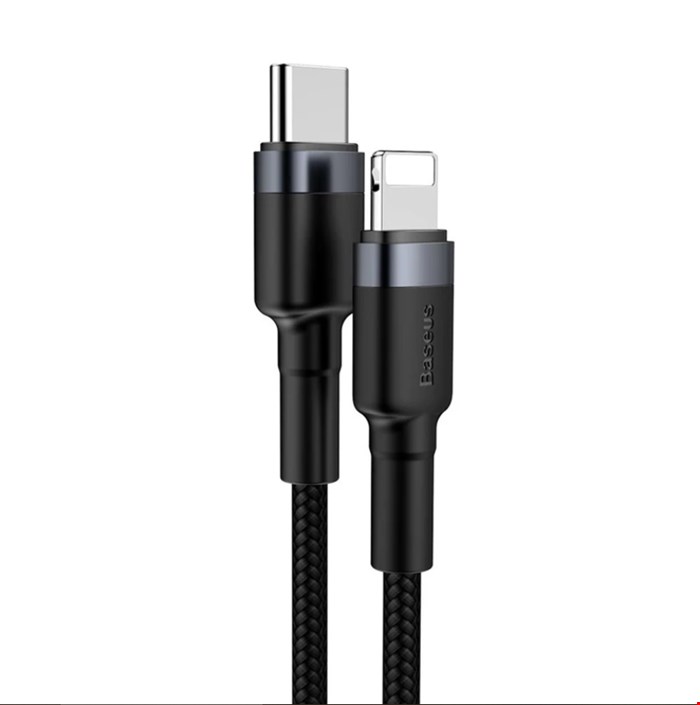 کابل تبدیل USB-C به لایتنینگ باسئوس مدل CATLKLF-G1 Cafule طول 1 متر