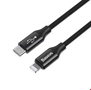 کابل تبدیل USB-C به لایتنینگ باسئوس مدل CATLYW طول 1متر