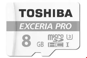 کارت حافظه توشیبا SDHC با ظرفیت 8 گیگابایت مدل Exceria Pro M401 کلاس 10