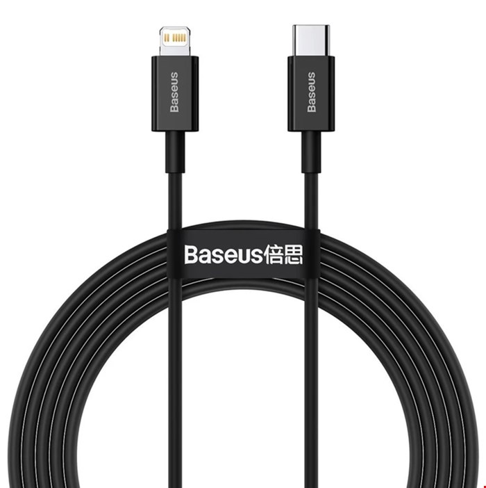کابل تبدیل USB-C به لایتنینگ باسئوس مدل SUPERIOR SERIES CATLYS-A01 طول 1 متر