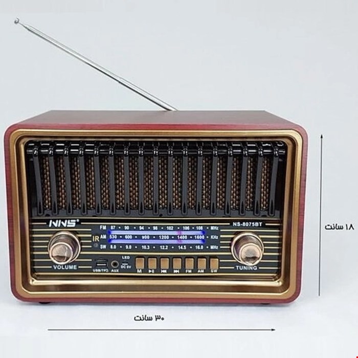  رادیو NNS مدل NS-8075BT